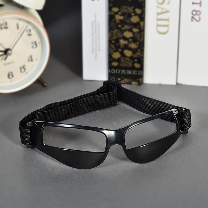 7 Pack of Basketball Dribbling Goggles，Basketball training,Aid Training Equipment for Improving Court Vision，Adjustable Basketball Sports Training Glasses，Improves ball handling-StrideForce Fitness