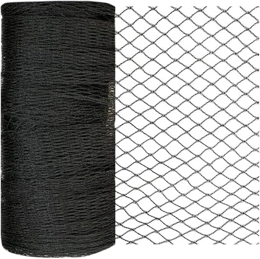 Bird Netting 50x50 Ft, 1 in Mesh Heavy Duty Garden Netting Pest Barrier for Plants, Fruit Trees, Vegetables, Extra Strong Woven Mesh Netting, Animal Fencing Against Birds, Deer, Poultry-StrideForce Fitness