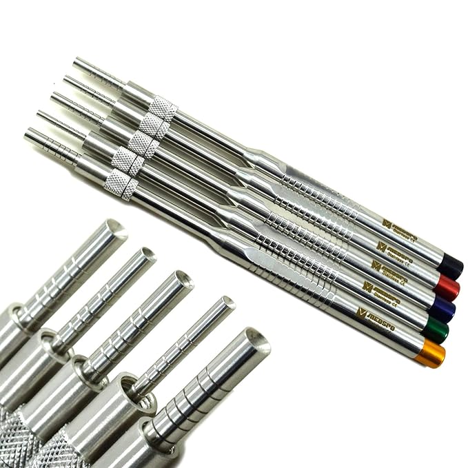 MEDSPO Professional Dental Instruments | Osteotome Periotome | Luxating Elevator Implant | Orthodontic PDL Teeth | Surgical Root Extraction Spreading (Osteotome Periotome Straight)