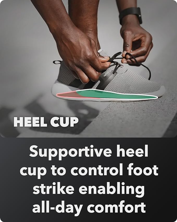 Spenco Rx Arch Support - Lightweight, Orthotic Shoe Inserts with 4-Way Stretch Fabric & SpenCore Layer for Shock Absorption, Odor Control & All-Day Comfort & Stability - Fits Most Shoes-StrideForce Fitness