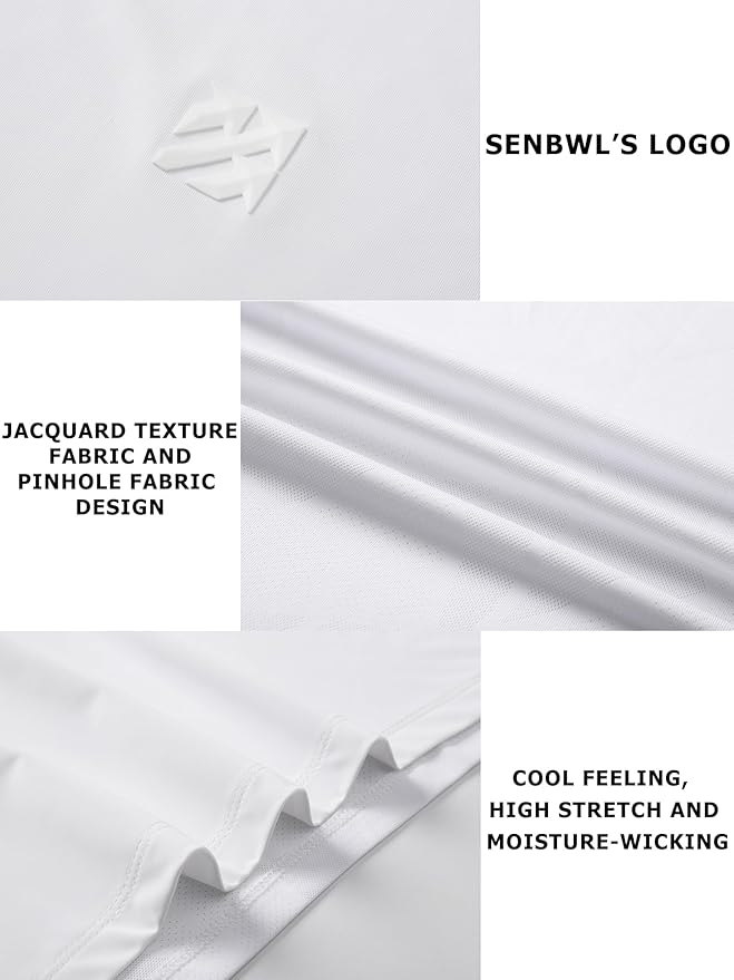 Mens Seamless Workout T-Shirts Lightweight Moisture Wicking Running Hiking Camping Tennis Pickleball Shirts for Men-StrideForce Fitness