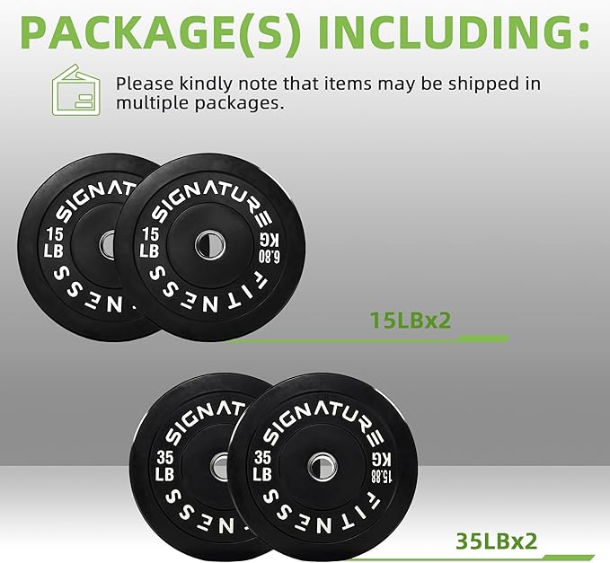 Olympic Bumper Plates Set, 2" Weight Plates for Strength Training & Weightlifting, Paris or Set or Set with Barbell, Multiple Options-StrideForce Fitness
