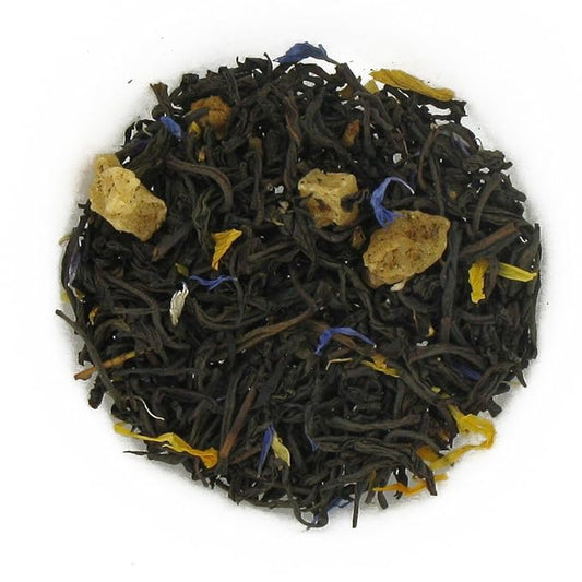 English Tea Store Blue Lady Flavored Black Loose Leaf Tea pouches - 4oz | Citrus Passionfruit Orange Grenadine Sweet Blend | High Grown Premium Tea-StrideForce Fitness
