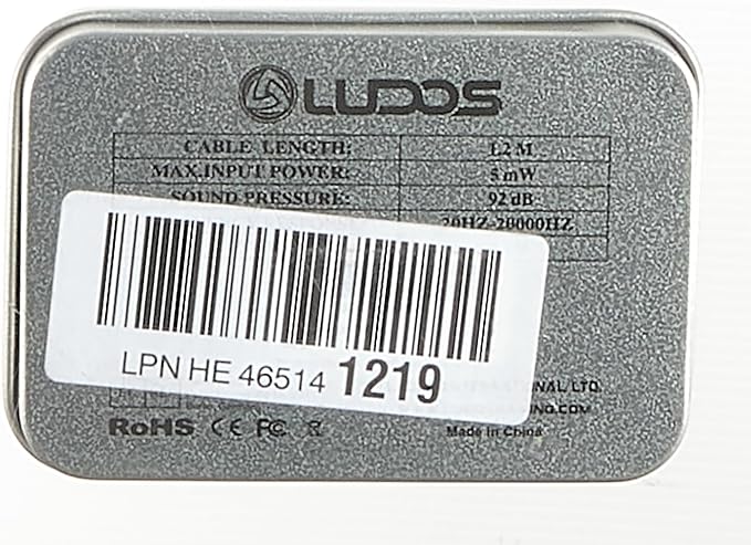 LUDOS Clamor Wired Earbuds in-Ear Headphones, 5 Years Warranty, Earphones with Microphone, Noise Isolating Ear Buds, Memory Foam for iPhone, Samsung, School Students, Kids, Women, Small Ears - Yellow-StrideForce Fitness