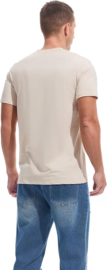 VEIISAR Premium V Neck T Shirts for Men - Modern Fitted Tees Vneck Undershirts-StrideForce Fitness