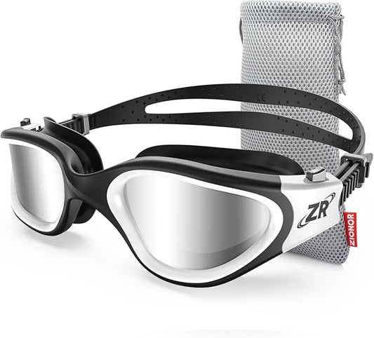 ZIONOR G1 Polarized Swimming Goggles for Unisex Adult Women Anti Fog 100% Anti UV Diving Goggles-StrideForce Fitness