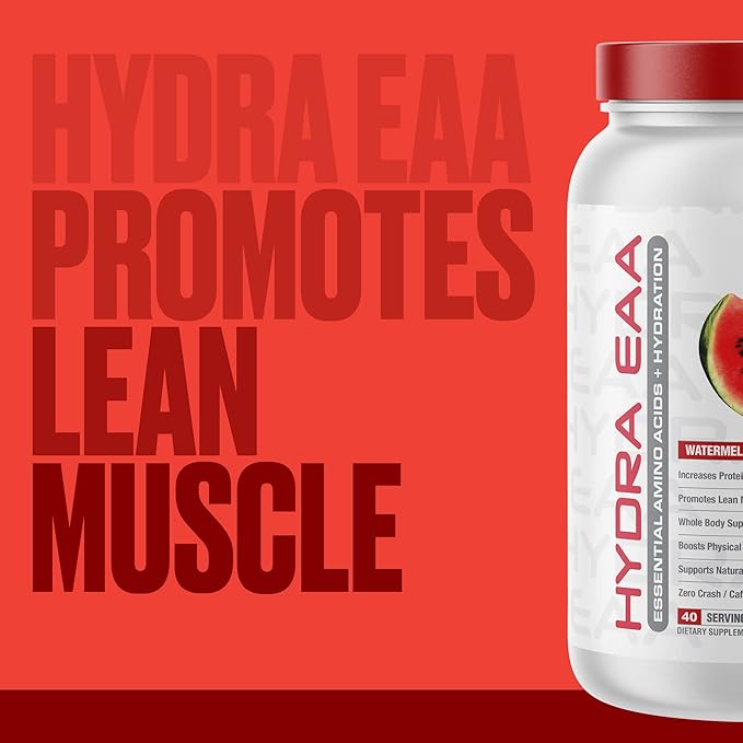Metabolic Nutrition Hydra EAA, 1000g of Essential Amino Acids + Hydration, EAAs, BCAAs, Glutamine, Electorlytes, Coconut Water & Glycerol, Amazing Flavors (Fruit Punch, 1000g)-StrideForce Fitness