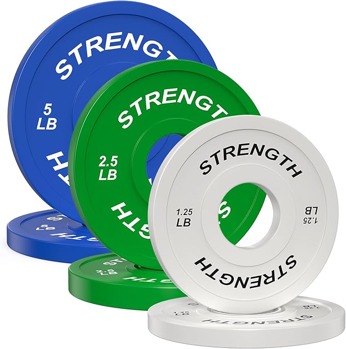 XDDIAS Rubber Weight Plates for Barbell, 2-Inch Olympic Grip Plate for Strength Training, Weightlifting and Bodybuilding in Home & Gym, Solid Cast Iron Weight Plates Pair and Sets-StrideForce Fitness