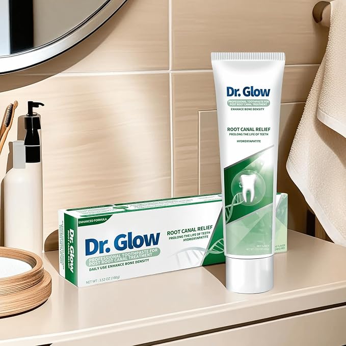 Toothpaste Repair Root Canal Discomforts, Avoid Root Canal Therapy Tooth Repair Hydroxyapatite Toothpaste, Teeth Care Sensitive Toothpaste for Adults Remineralizing Toothpaste Fluoride Free
