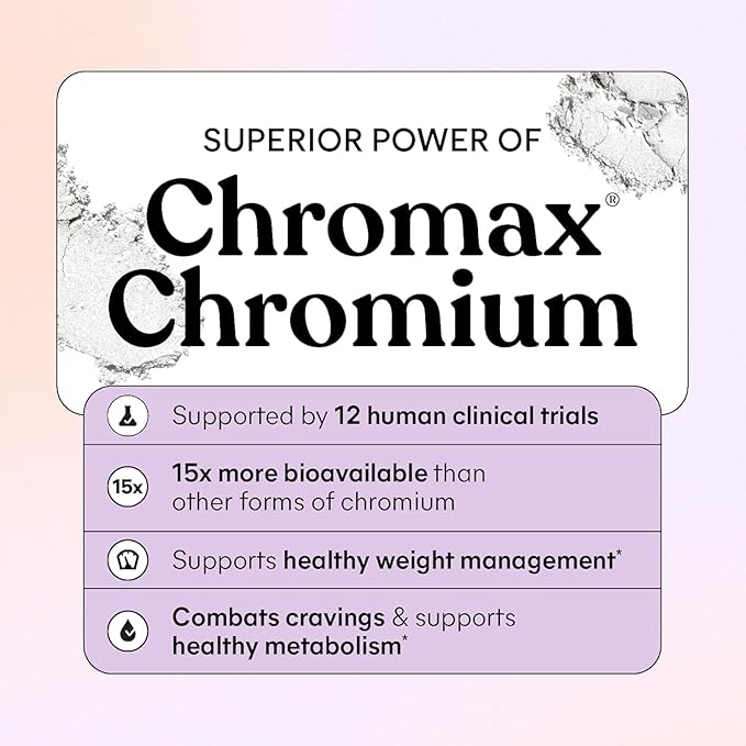 Lemme Curb Cravings Soft Chews - Manage Appetite, Support Metabolism & Lean Body w/Clinically Studied Chromium, Gymnema & B12 for Healthy Weight Management, Mixed Berry-StrideForce Fitness