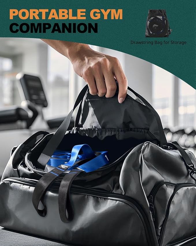 Trideer Stretching Strap for Physical Therapy, Non-Elastic Yoga Straps for Stretching with 10 Loops, Durable Nylon Stretch Bands for Exercise, Pilates, Gymnastics, Leg Stretcher with Guidance and Drawstring Bag-StrideForce Fitness