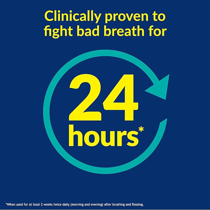 Closys Healthy Teeth Anti-Cavity Oral Rinse Mouthwash with Fluoride, Non-Burning, Non-Irritating – 32 Fl Oz