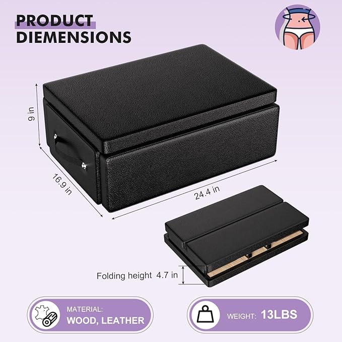 Pilates Reformer, Foldable Reformer Pilates Machine, Pilates Equipment for Home Women Use Gym Workout & Advanced and Beginners Users, Up to 400 lbs Weight Capacity Reformers-StrideForce Fitness