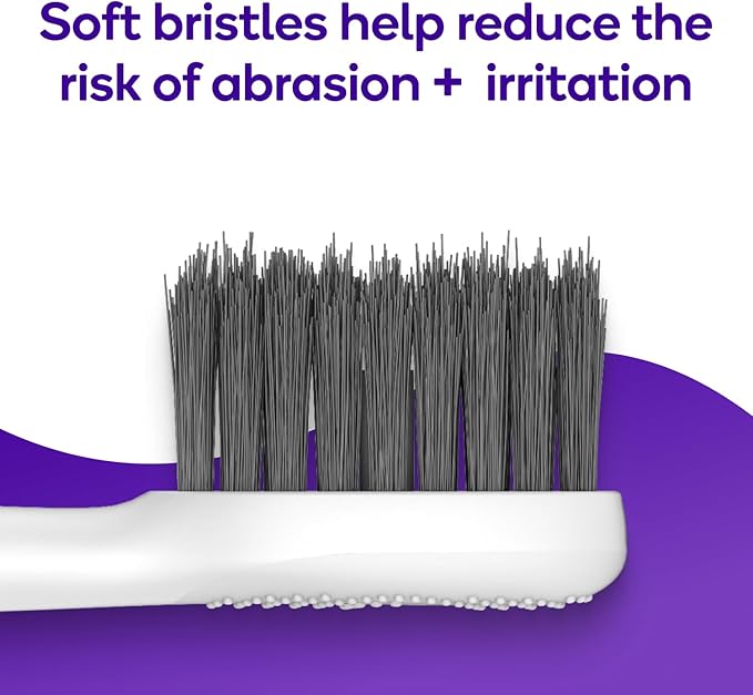 BURST Replacement Heads for Nova Sonic Toothbrush (Blue) | Super-Soft Bristles Reduce Risk of Abrasion & Irritation | Tapered Ends Reach Below The Gumline | for a Whiter, Brighter Smile