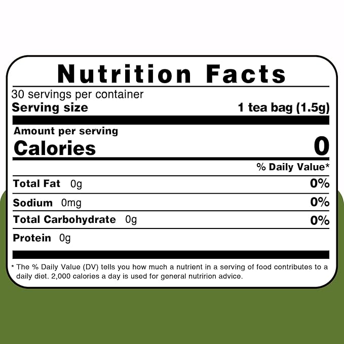 TEARELAE - Wormwood Tea Bags, 30 Count - Premium Natural Wormwood Herb - Non-GMO - Caffeine-free - Support Healthy Digestion-StrideForce Fitness