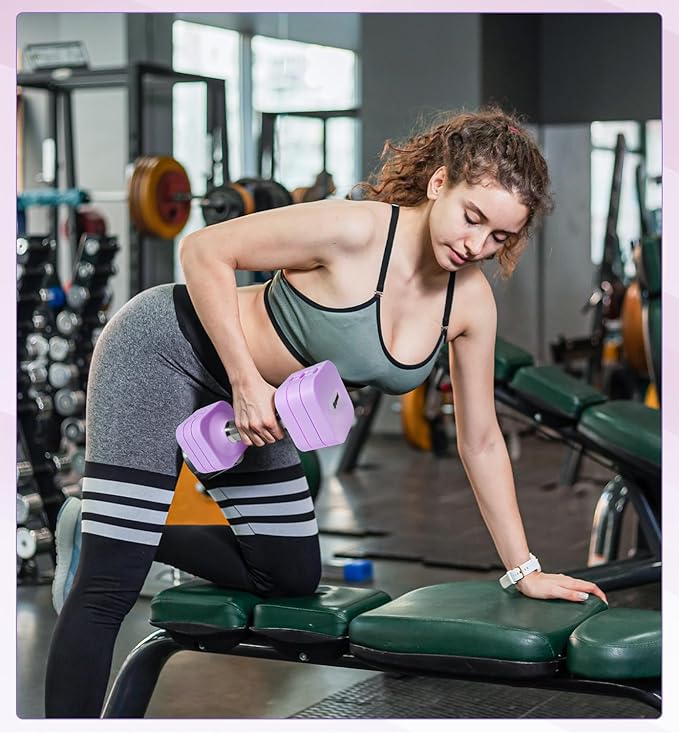 15LB 20LB 50LB Adjustable Dumbbell Set Free Weights Dumbbells Set for Women Men Hand Weights Sets Adjust Dumbbell Weight Sets for Home Gym Exercise Workout Strength Training Equipments-StrideForce Fitness