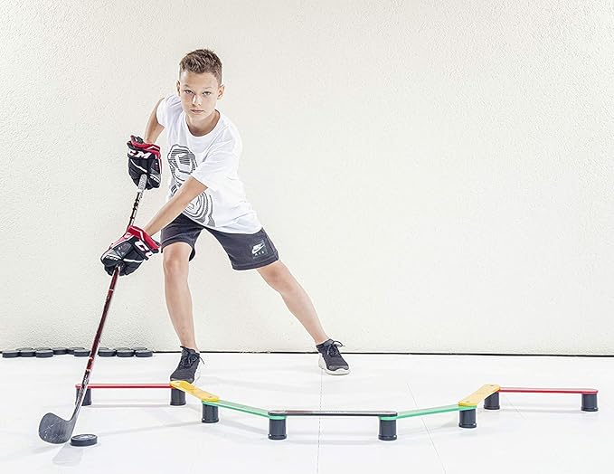 Hockey Revolution Lightweight Stickhandling Training Aid, Equipment for Puck Control, Reaction Time and Coordination-StrideForce Fitness