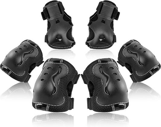 BOSONER Kids/Youth Knee Pad Elbow Pads Guards Protective Gear Set for Roller Skates Cycling BMX Bike Skateboard Inline Skatings Scooter Riding Sports-StrideForce Fitness