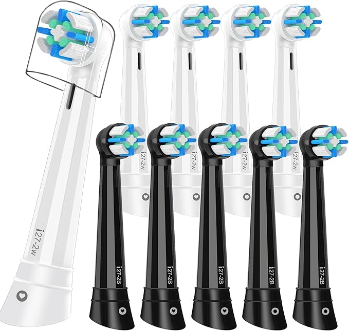 iO Replacement Heads Compatible with Oral b iO 2/3/4/5/6/7/8/9/10 Series Electric Toothbrush,Gum Care Toothbrush Head Compatible with Oral b iO Replacement Heads