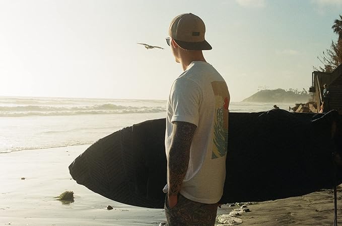 SHRED 100% Recycled Surfboard Bag - Protective Sock Cover For Surf Boards [CHOOSE SIZE AND STYLE]-StrideForce Fitness