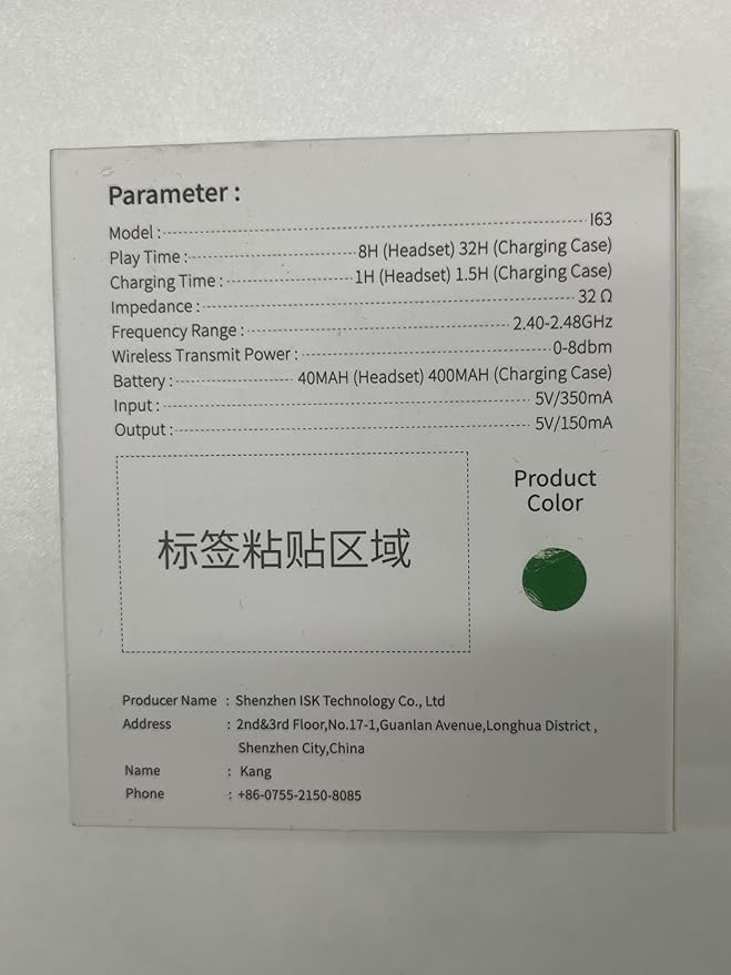 Wireless Earbuds, Bluetooth Headphones 5.3 HiFi Stereo Ear buds with ENC Noise Cancelling Mic, 40H Bluetooth Earbuds with Dual LED Display Charging Case, IP7 Waterproof Earphones for Android iOS, Blue-StrideForce Fitness