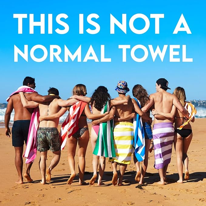Dock & Bay Quick Drying Towel - for Sports & Gym - Compact, Lightweight - 100% Recycled - Includes Bag - Cabana - Set of 6, Large (160x90cm, 63x35)-StrideForce Fitness