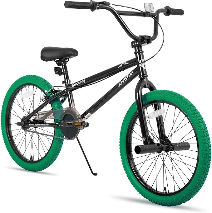 JOYSTAR Brockway Freestyle Kids BMX Bikes 20" 24" Kids Bicycles for 6-14 Years Old Boys Girls and Beginner-Level Riders 2 Pegs Multiple Colors-StrideForce Fitness