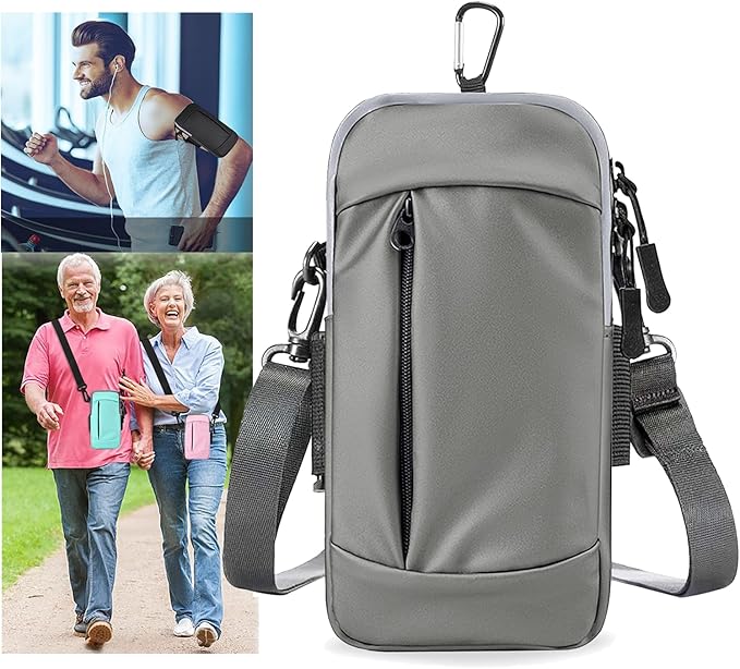 Phone Holder Arm Bands for Running Armband Small Crossbody Bags for Women Kids,iPhone 15 14 13 12 11 Pro Max Xs Xr X 6 7 8 Plus SE Mini Galaxy Ultra Edge S24 S23 Note-StrideForce Fitness