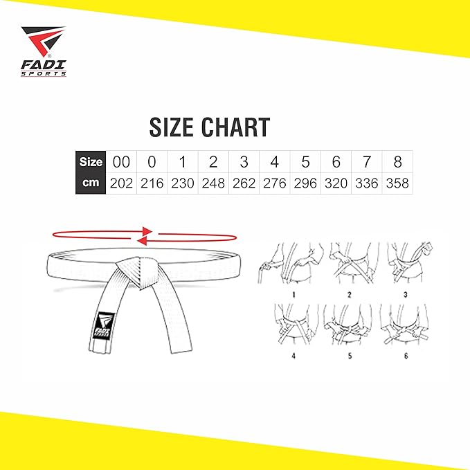 Martial Arts Belt for Karate, Judo, Aikido and Taekwondo - Durable Cotton-Polyester Blend for Adults and Kids-StrideForce Fitness