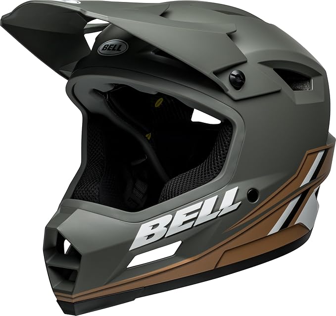 BELL Sanction 2 DLX MIPS Adult Full Face Mountain BMX Downhill Bike Helmet-StrideForce Fitness