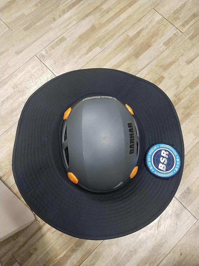 Climbing Helmet Sunshade Hat, Suit for The Climbing, Rescue Team, High-Altitude Worker-StrideForce Fitness