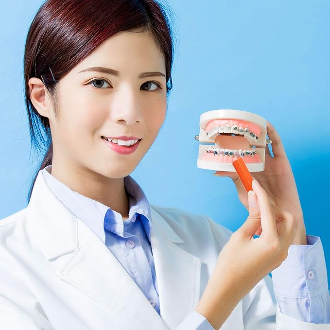 20 Pieces Aligner Tray Seaters for Aligner Trays Chompers Orthodontic Trays(Pink, Orange, Green, Purple, White)