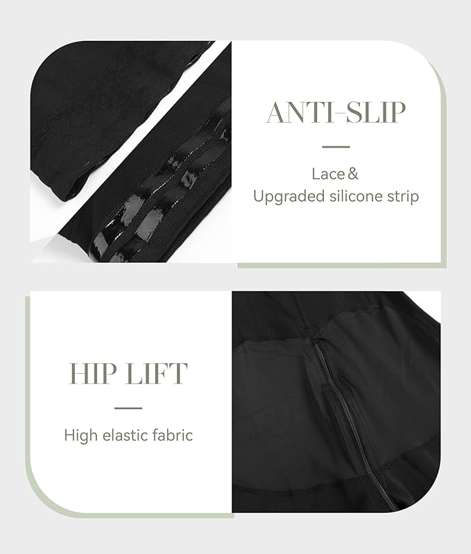 M MYODRESS Fajas Colombianas Moldeadoras Shapewear for Women Tummy Control Body Shaper Post Surgery Compression Garment-StrideForce Fitness