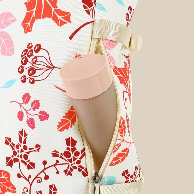 Kalesi Floral Gym Duffle Bag Backpack 4 ways for Women Waterproof with Shoes Compartment for travel Sport Hiking laptop Lightweight, XL-StrideForce Fitness