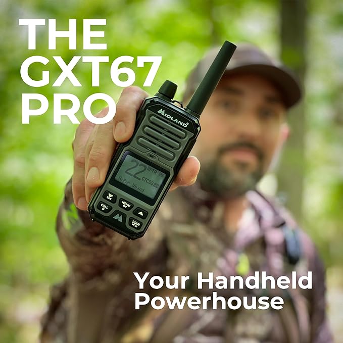 Midland GXT67 Pro GMRS Two Way Radio-StrideForce Fitness
