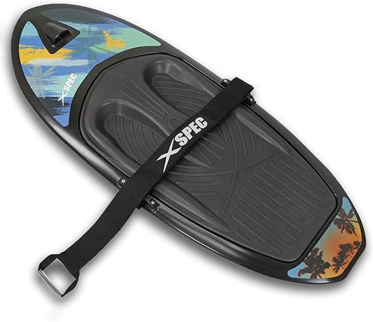 Xspec Kneeboard with Hook Strap for Knee Surfing Boating Waterboarding Kneeling with Padded Foam Surface for Kids, Teens & Adults-StrideForce Fitness