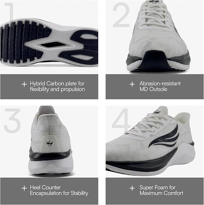 Swift Running Celer Men's Lightweight Running Shoes Comfortable Sneakers for Walking, Daily Runs, and All-Day Wear-StrideForce Fitness