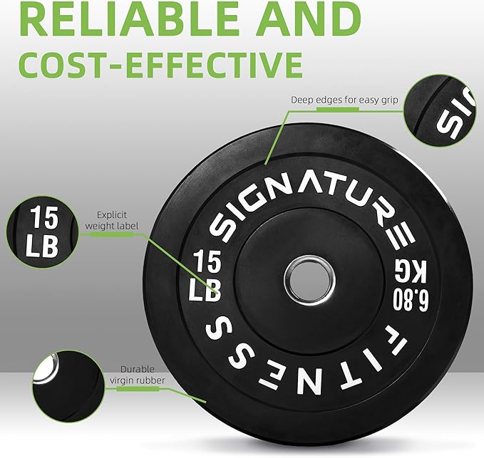 Olympic Bumper Plates Set, 2" Weight Plates for Strength Training & Weightlifting, Paris or Set or Set with Barbell, Multiple Options-StrideForce Fitness