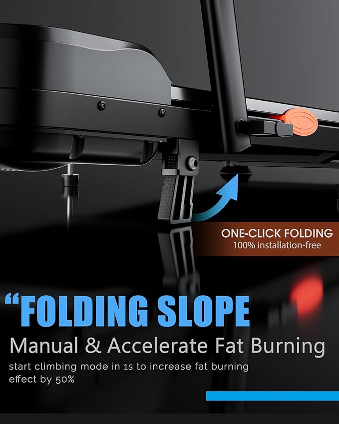 340lb Capacity Walking Pad Treadmill with 12% Incline, Big LED Display Under Desk Treadmill Support Full Manual/3-Preset Countdown/App Mode, Portable Treadmills for Small Spaces-StrideForce Fitness