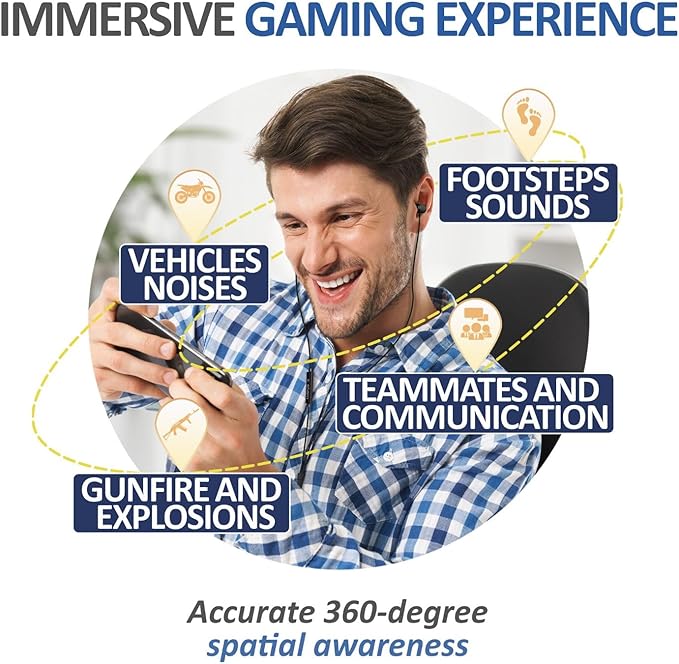 LUDOS Clamor USB C Headphones for iPhone 17 16 15 Pro Max Plus Air iPad Pro, 5 Years Warranty, USB-C Earbuds for Samsung Galaxy S24 S23 Ultra S22 S21 FE S20 A55 A54 A53, USB Type C Earphones - Grey-StrideForce Fitness