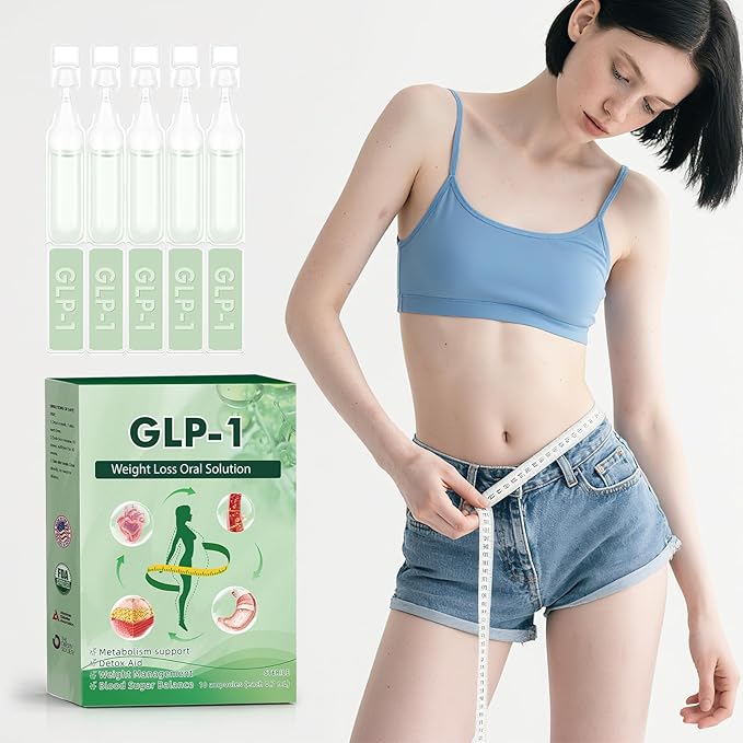 New GLP-1 Supplement Oral Solution, Advanced Diet Drops for Women and Men - Fast and Easy to Use (10 Packs - 1 Box)-StrideForce Fitness