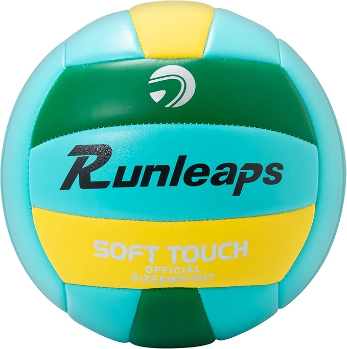 Beach Volleyball Official Size 5 Soft Waterproof Volleyball Sand Sports PU Ball for Indoor, Outdoor, Pool, Gym, Training-StrideForce Fitness