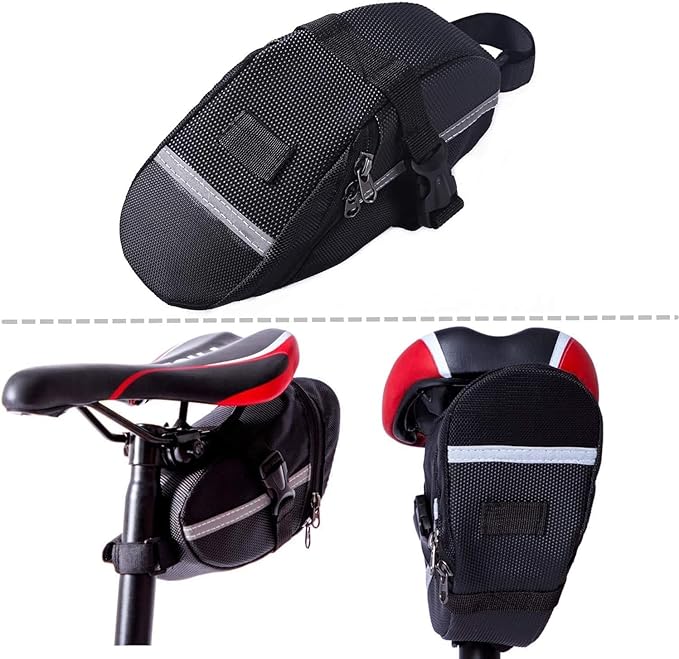 YBEKI Bike Tyre Repair Tool Kit - Bicycle Tool kit with 210 Psi Mini Pump 10-in-1 Multi-Tool with Chain Breaker, Tyre Levers &Tire Patch, Bone Wrench, 1 Portable Bag-StrideForce Fitness