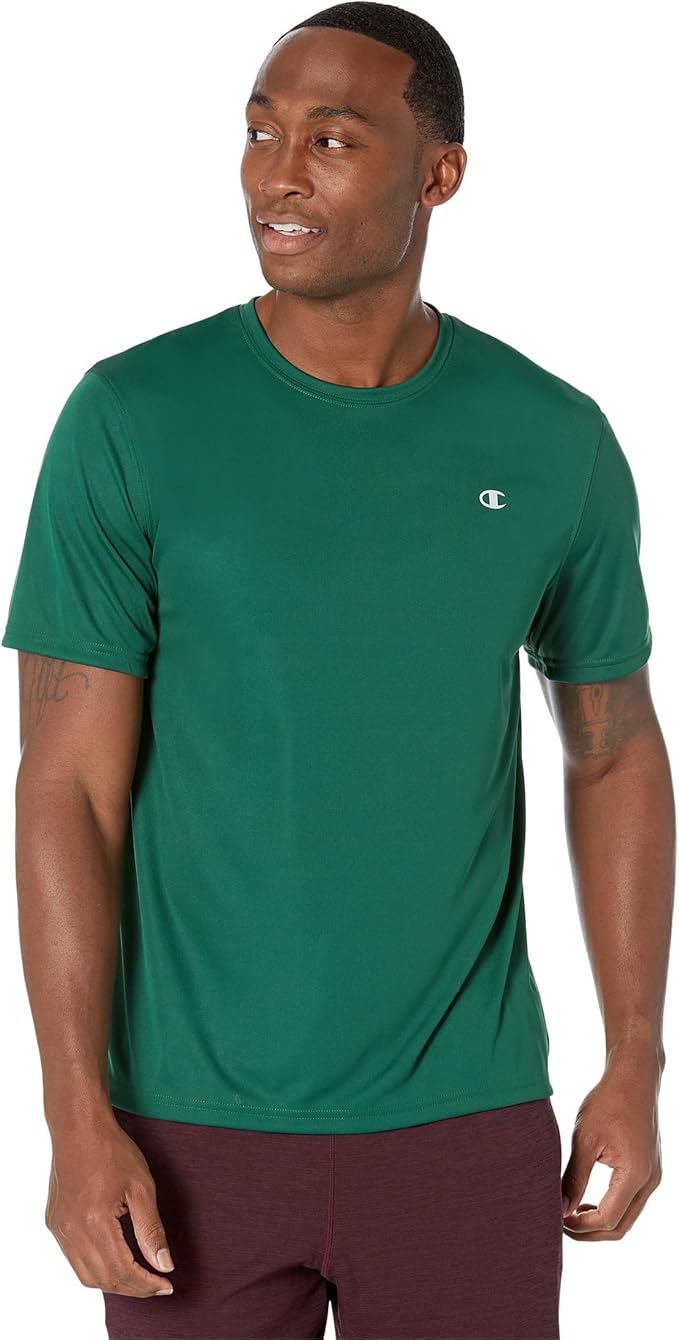 Champion Men's T-shirt, Sport Tee, Moisture Wicking, Anti Odor, Athletic T-shirt for Men (Reg. Or Big & Tall)-StrideForce Fitness