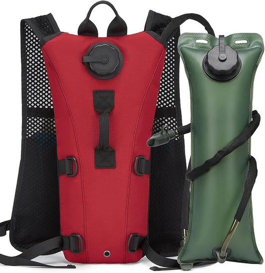 ATBP Running Hydration Vest Pack Tactical 3L Water Bladder Backpack Bag for Cycling Marathon Hiking Daypack Men & Women-StrideForce Fitness
