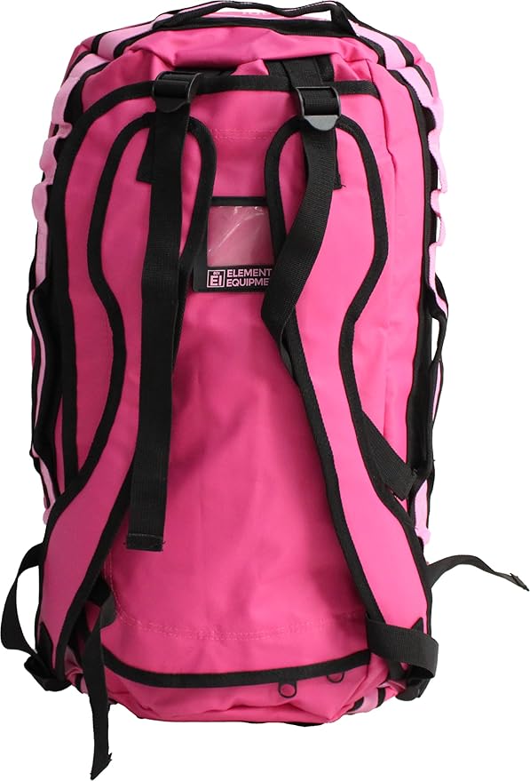 Element Equipment Trailhead Duffel Bag Shoulder Straps Waterproof Fuschia/Pink Medium-StrideForce Fitness