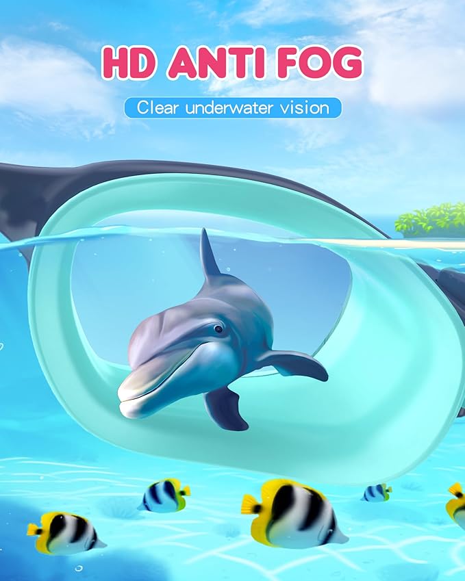 Kids Swim Goggles,Swimming Goggles for Kids 6-14, Anti-Fog UV Protection Pool Glasses for Boys Girls-StrideForce Fitness