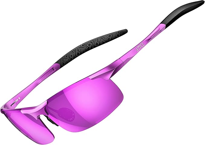 ATTCL Men's Sports Polarized Sunglasses Men for Driving running Fishing Golf - UV Protection Sun glasses Metal Frame-StrideForce Fitness