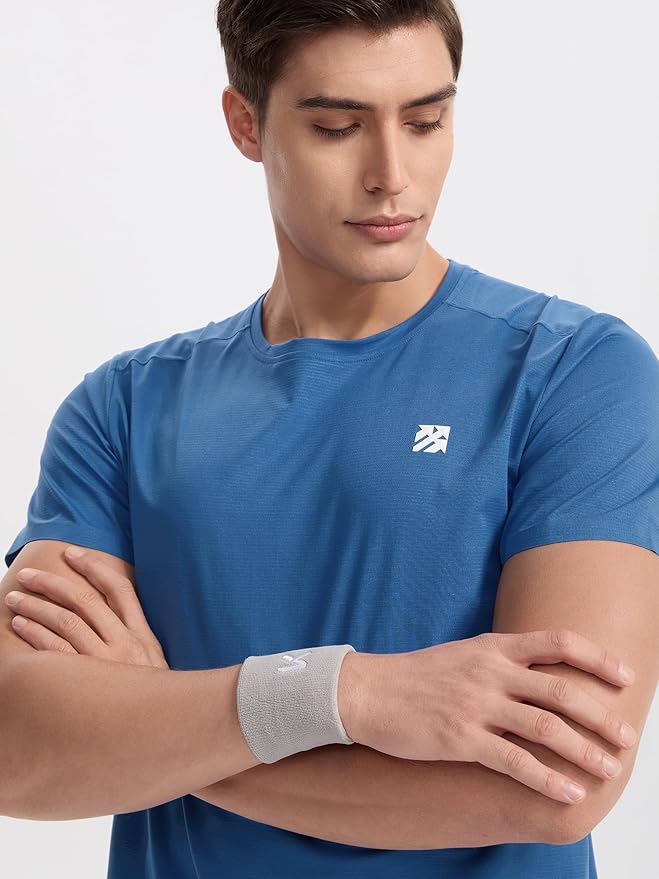 Mens Seamless Workout T-Shirts Lightweight Moisture Wicking Running Hiking Camping Tennis Pickleball Shirts for Men-StrideForce Fitness