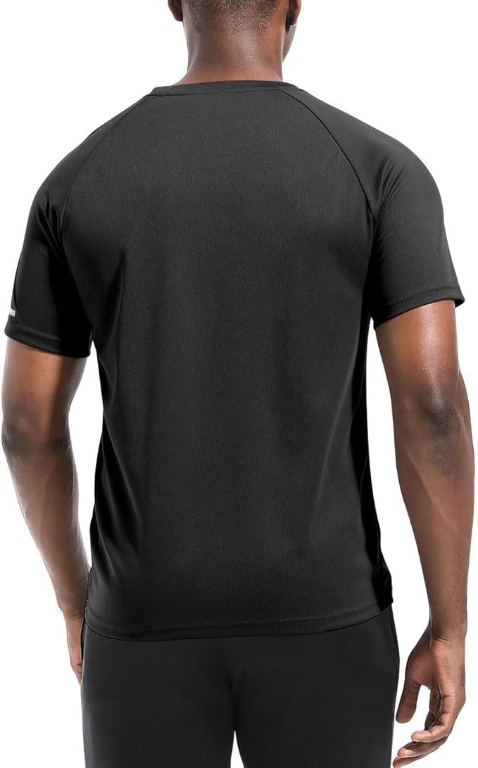 Boyzn 1, 3, 5 or 7 Pack Men's Workout Running Shirts, Dry Fit Moisture Wicking T-Shirt, Gym Athletic Short Sleeve Tee Shirts-StrideForce Fitness
